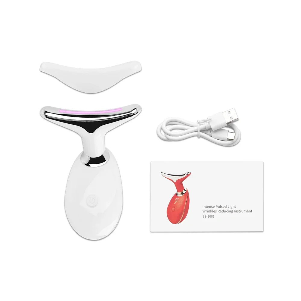 LumiLift™ – 7-Color LED & EMS Face and Neck Lifting Massager